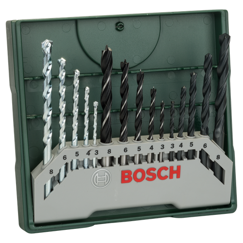 SET MINI X-LINE 15 PCS BOHREN-Bosch-ONtools