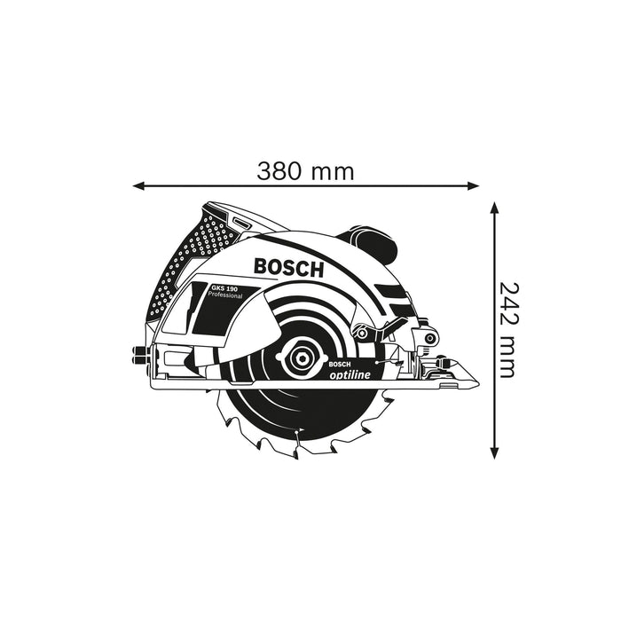 Scie circulaire GKS 190-Bosch-ONtools